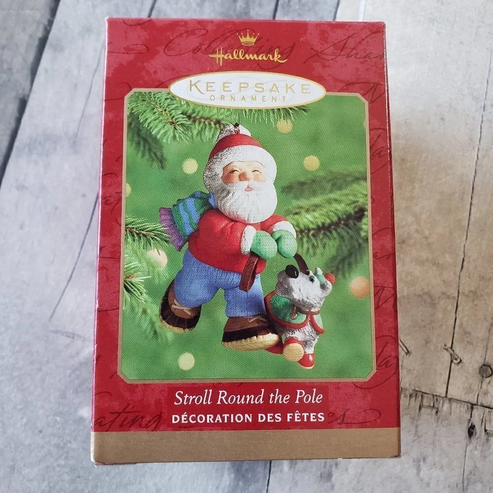 NWT - 2000 Stroll Round the Pole - HALLMARK KEEPSAKE ORNAMENT